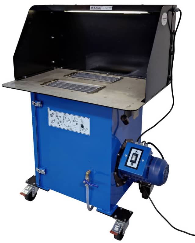 Extraction table_welding fume_mobile_stationary_metal